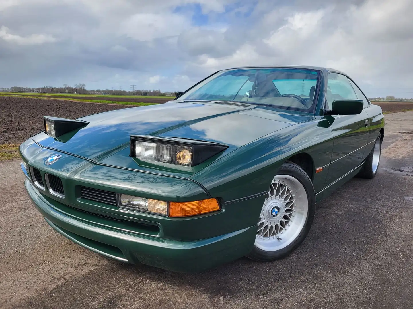 BMW 850 8-serie Ci INDIVIDUAL British Racing Green v12 1st Verde - 1