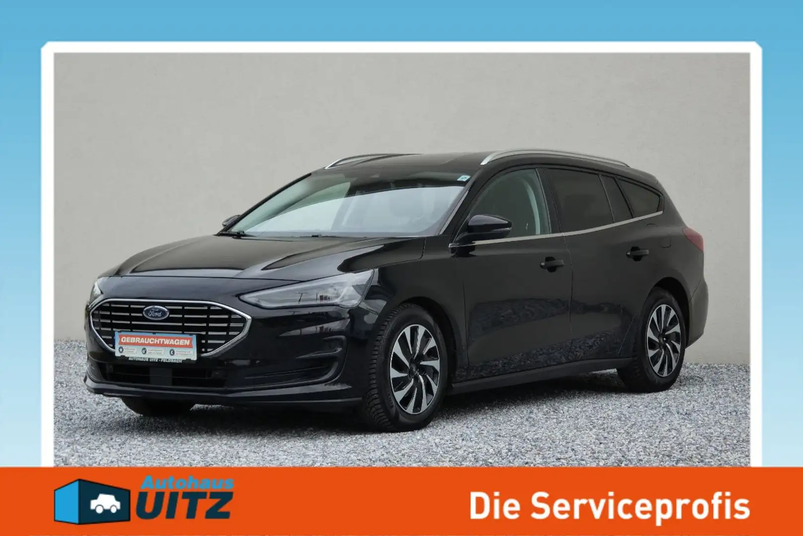 Ford Focus Traveller Titanium +SHZ+LED+Fahrass+RFK+ Schwarz - 1