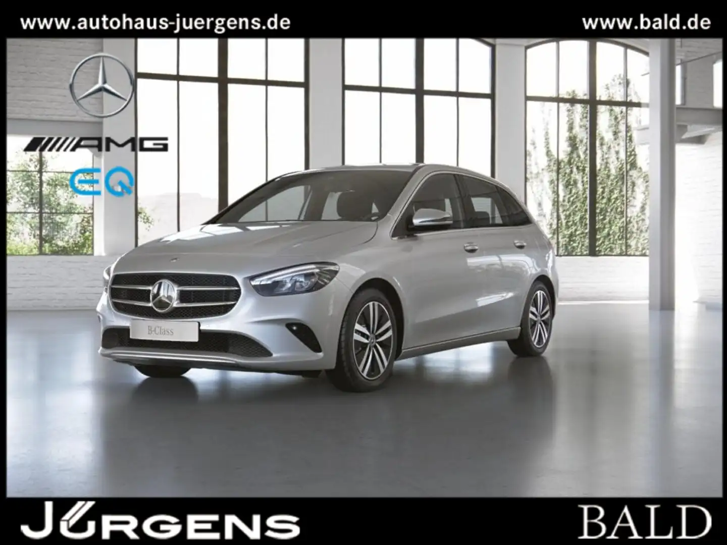 Mercedes-Benz B 200 Progressive/Navi/MBUX/LED/Park-Assist/SHZ Silber - 2