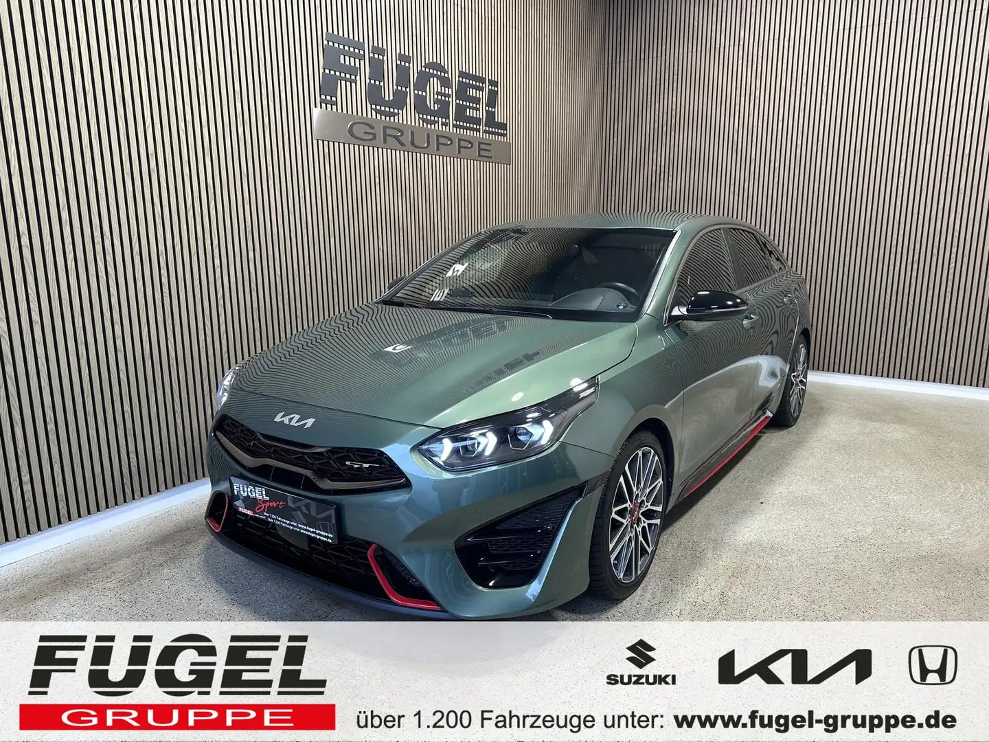 Kia ProCeed / pro_cee'd 1.6 T-GDI DCT GT Bastuck|AHK|4xSHZ|1.Hand Grün - 1