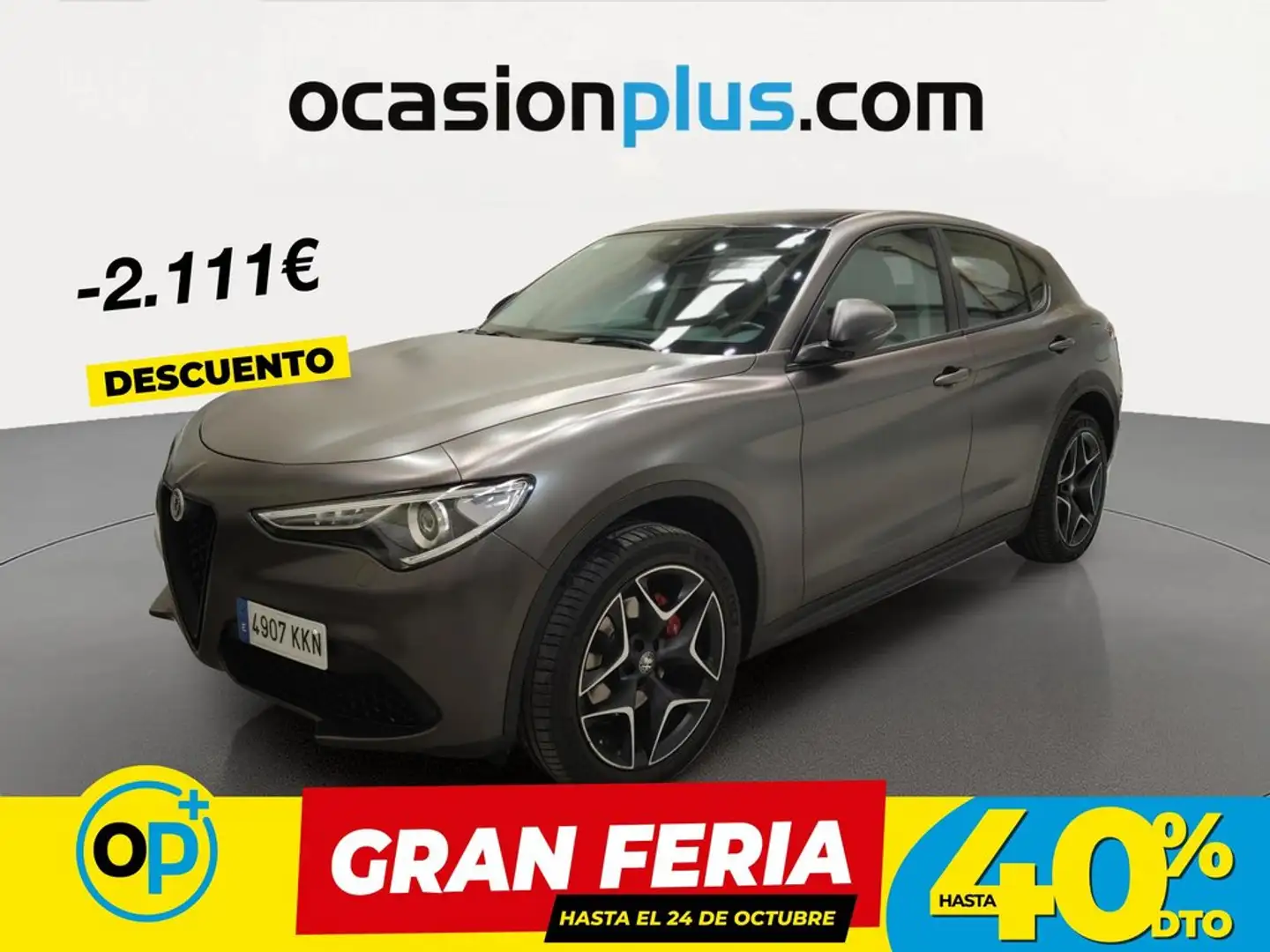 Alfa Romeo Stelvio 2.0 Executive AWD Aut. 280 Negro - 1