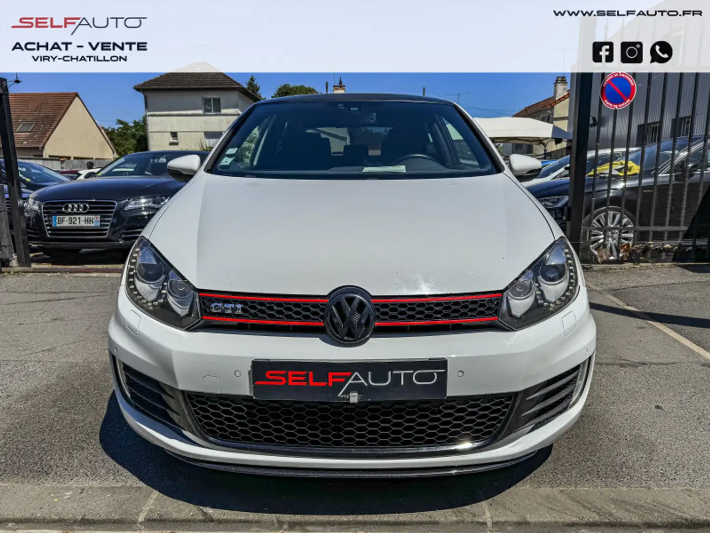 Volkswagen Golf 2.0 TSI 210CH GTI DSG6 3P Blanc - 2