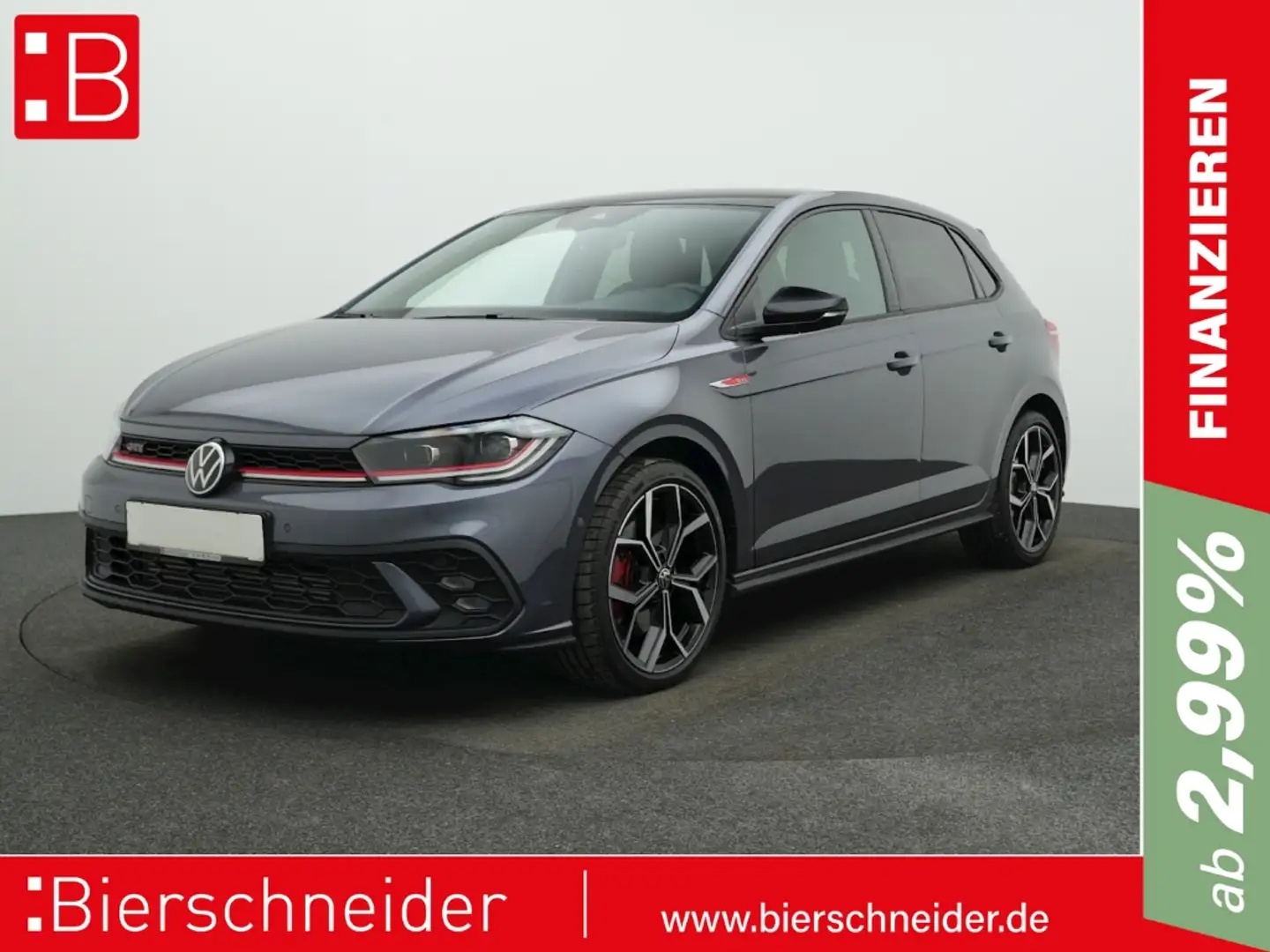 Volkswagen Polo GTI 2.0 TSI DSG MATRIX-LED NAVI ACC SIDEASS SHZ Gri - 1