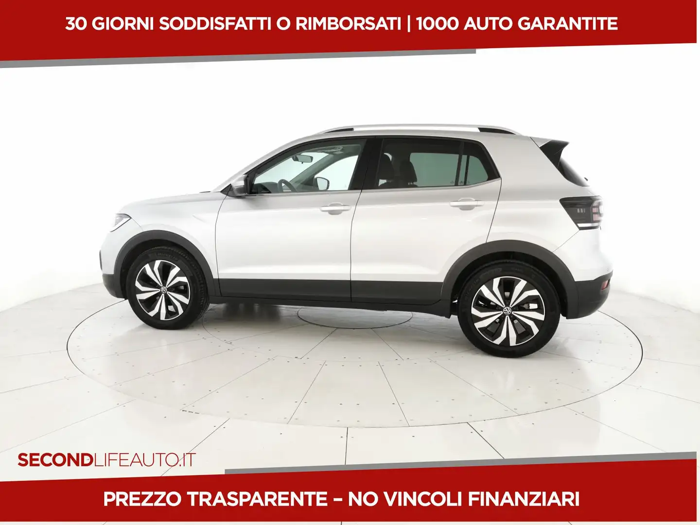 Volkswagen T-Cross 1.0 tsi Advanced 110cv Zilver - 2