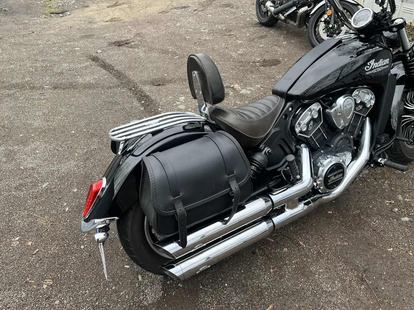 Indian Scout Classic - viele custom Teile Negro - 2