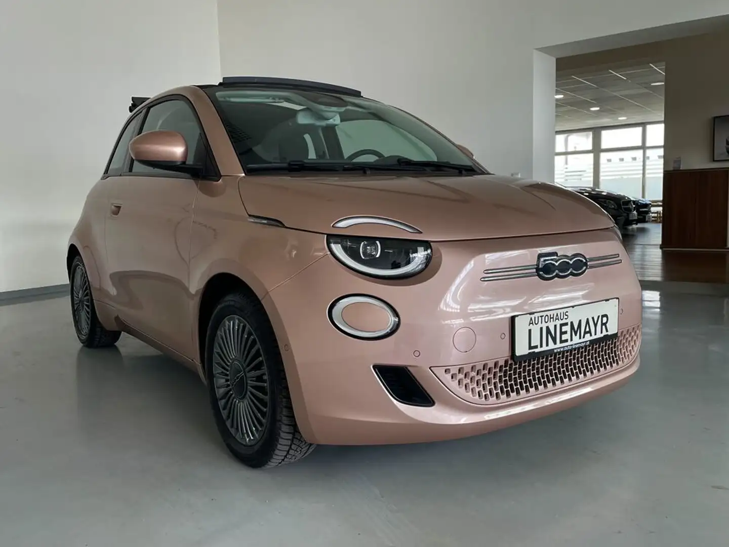 Fiat 500e Icon Cabrio Rose Glod Gold - 2
