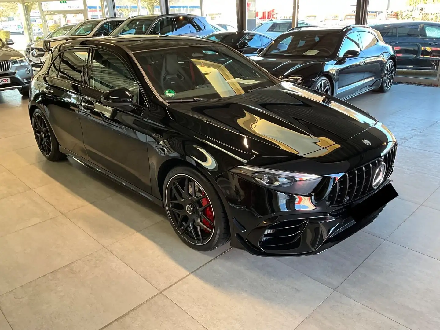 Mercedes-Benz A 45 AMG S Line Premium Plus 4matic+ SEDILI FACELIFT TETTO Nero - 2