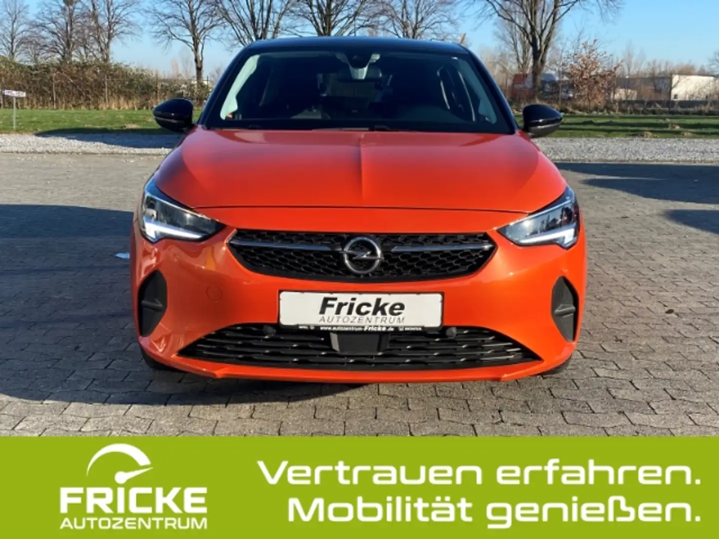 Opel Corsa-e Edition +LED+Navi+Rückfahrkam.+Sitz-&-Lenkradheiz. Orange - 2