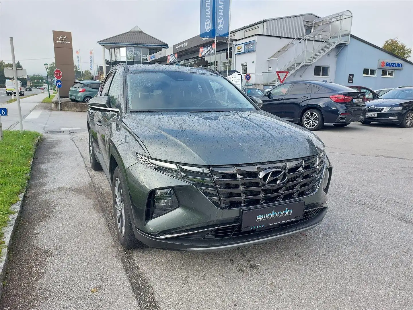 Hyundai TUCSON Tucson 1,6 T-GDI 2WD Smart Line Grijs - 2