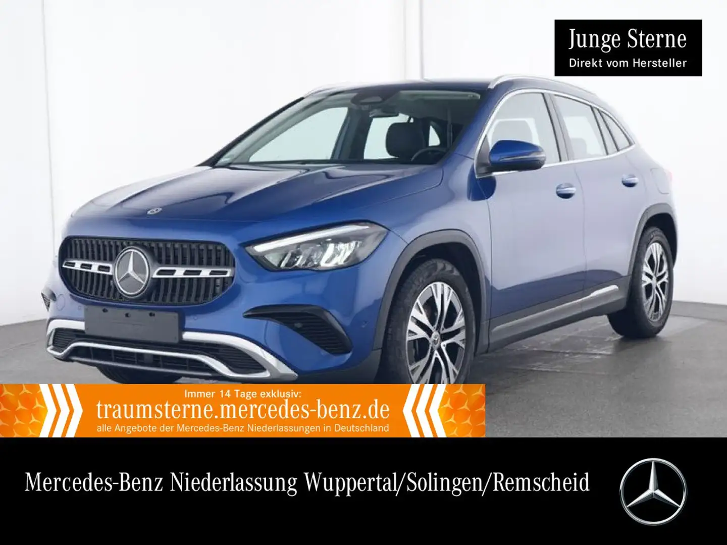Mercedes-Benz GLA 180 PROGRESSIVE+AHK+LED+KAMERA+KEYLESS+7G Modrá - 1