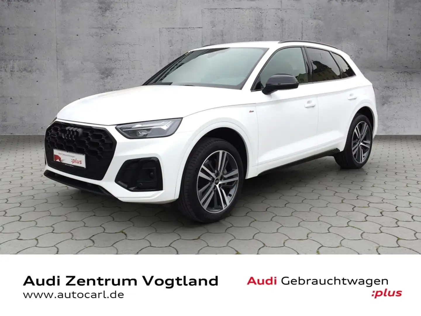 Audi Q5 S line 50 TFSIe quattro S-tronic KLIMA LED NAVI A Weiß - 1