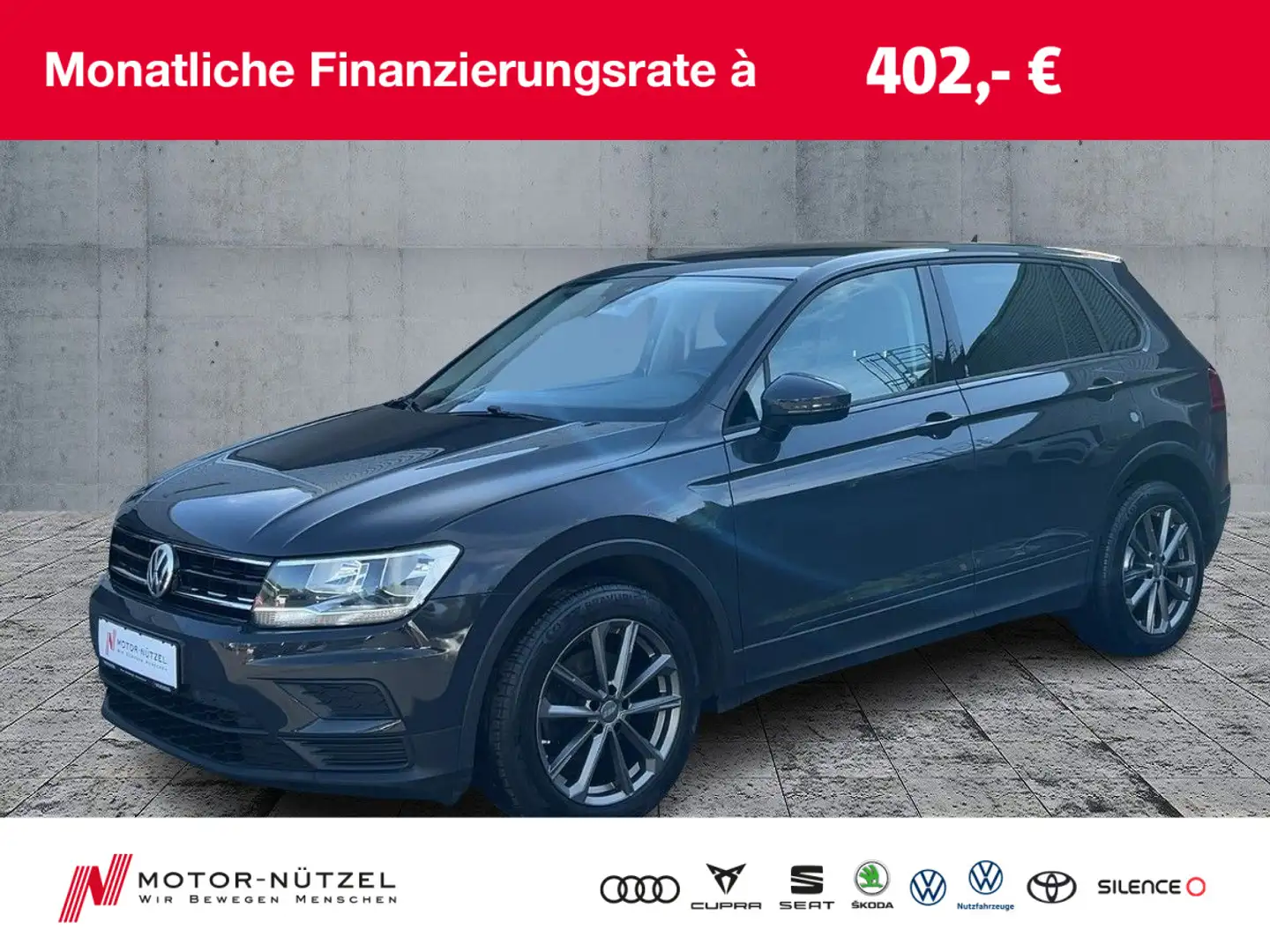 Volkswagen Tiguan 2.0 TDI TRENDLINE MFA+MAL+BLUETOOTH+KLIMA Grau - 1