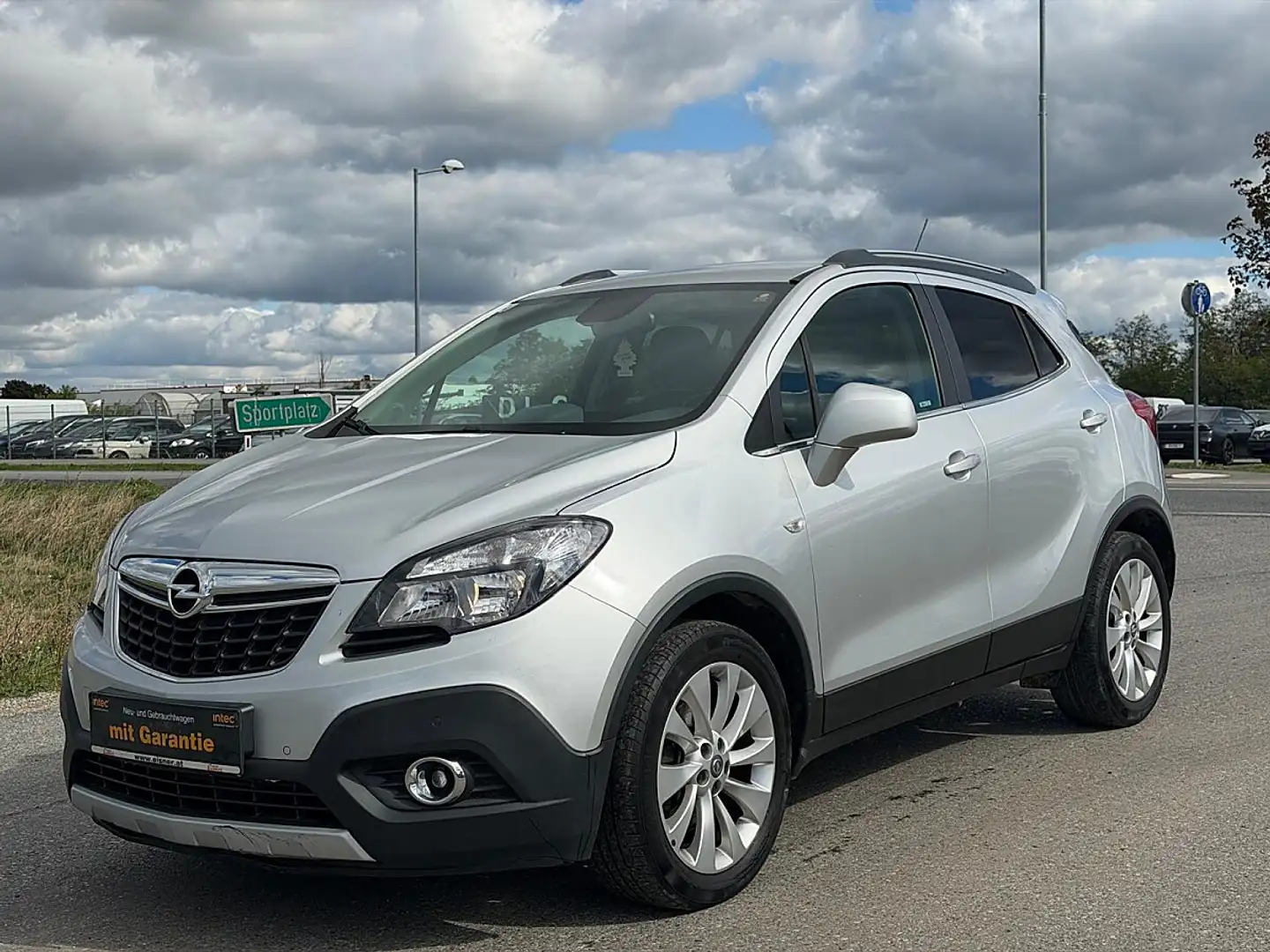 Opel Mokka 1,6 CDTI ecoflex Cosmo *Teilleder*Tempomat*PDC* Silber - 2