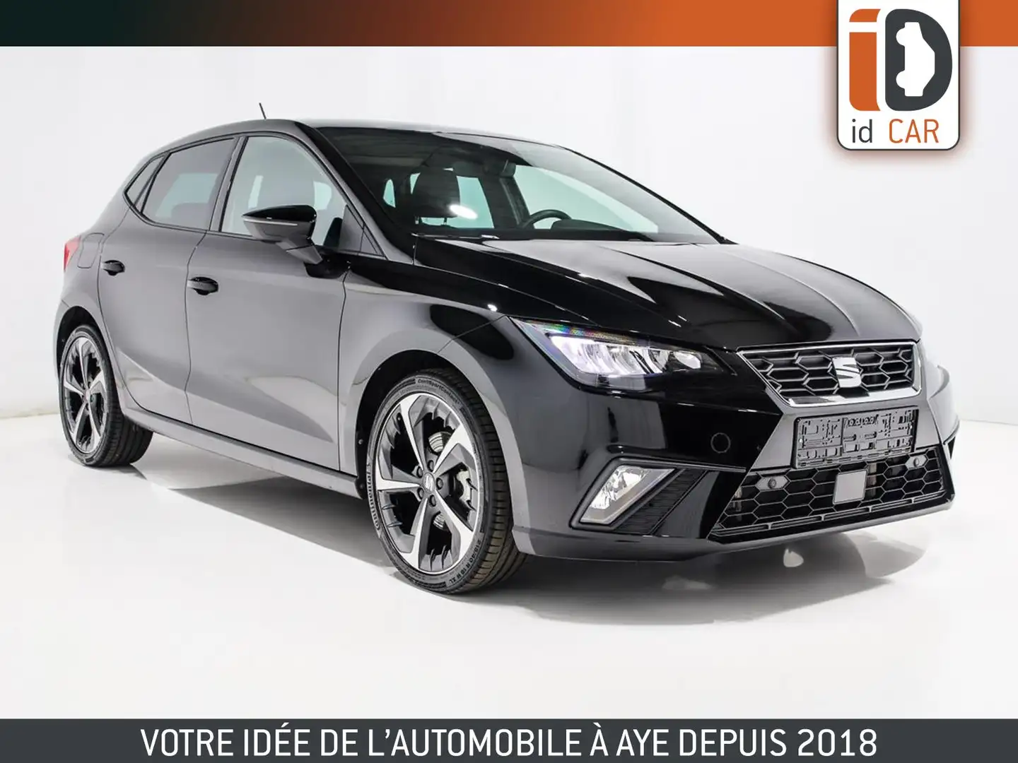 SEAT Ibiza FR 1.0 TSI 115 DSG LED ACC CARPLAY CAMERA JA18 Noir - 1