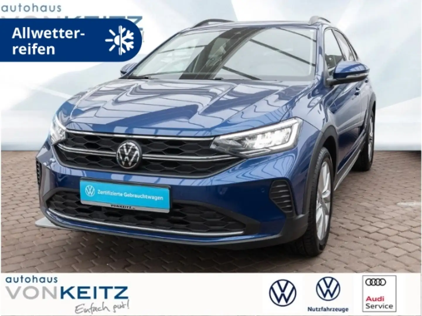 Volkswagen Taigo LIFE 1.0l TSI 95PS +SHZ+NAV+CARPLAY+RFK+MET++ plava - 1