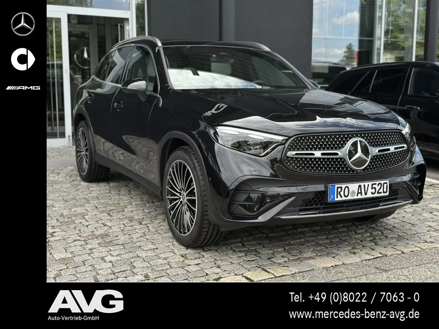 Mercedes-Benz GLC 220 GLC 220 d 4M Edition AMG Pano AHK DIGITAL 360° Schwarz - 2