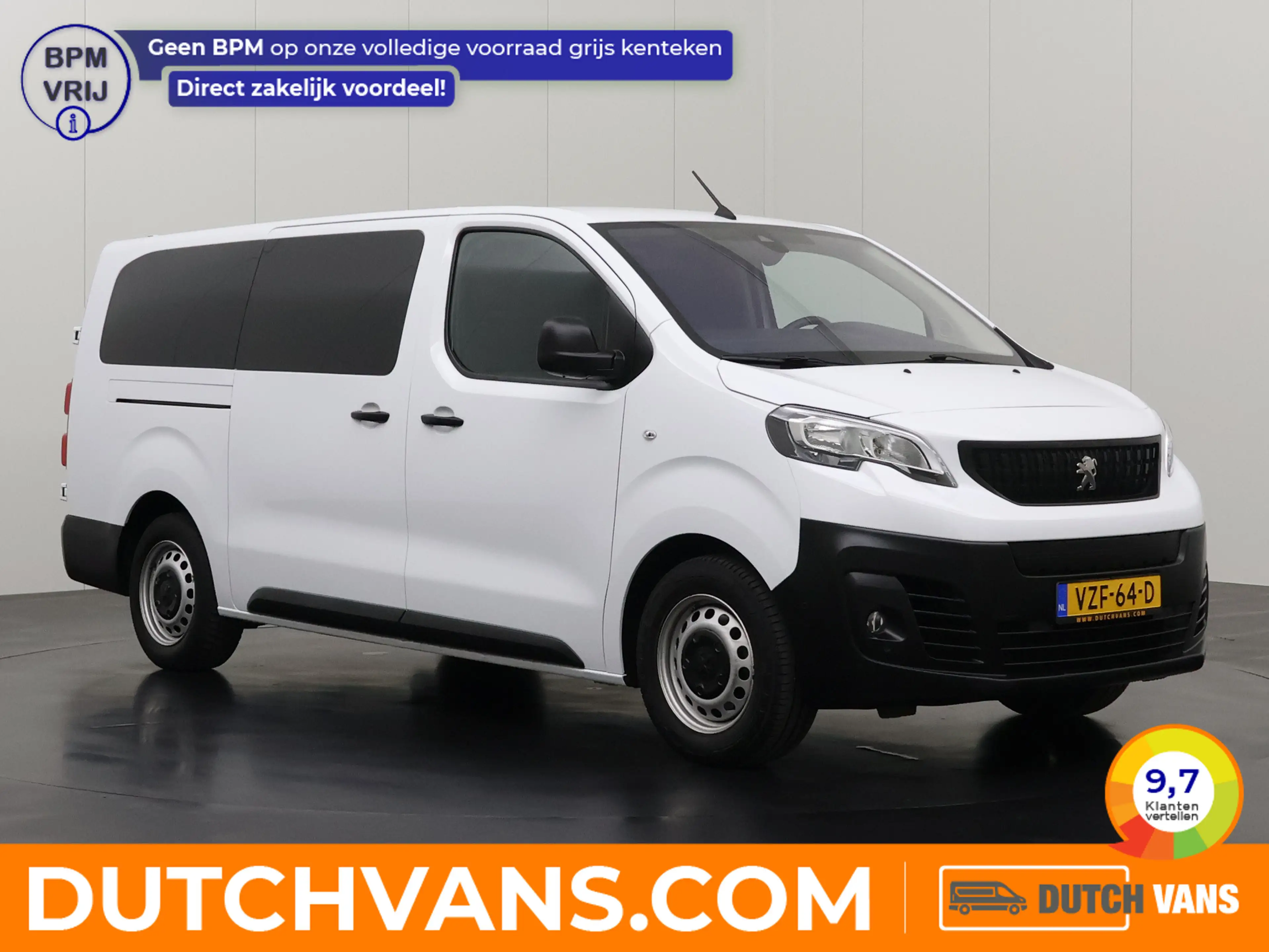 Peugeot e-Expert Extralang 75 kWh | Elektrisch | Multimedia | Airco