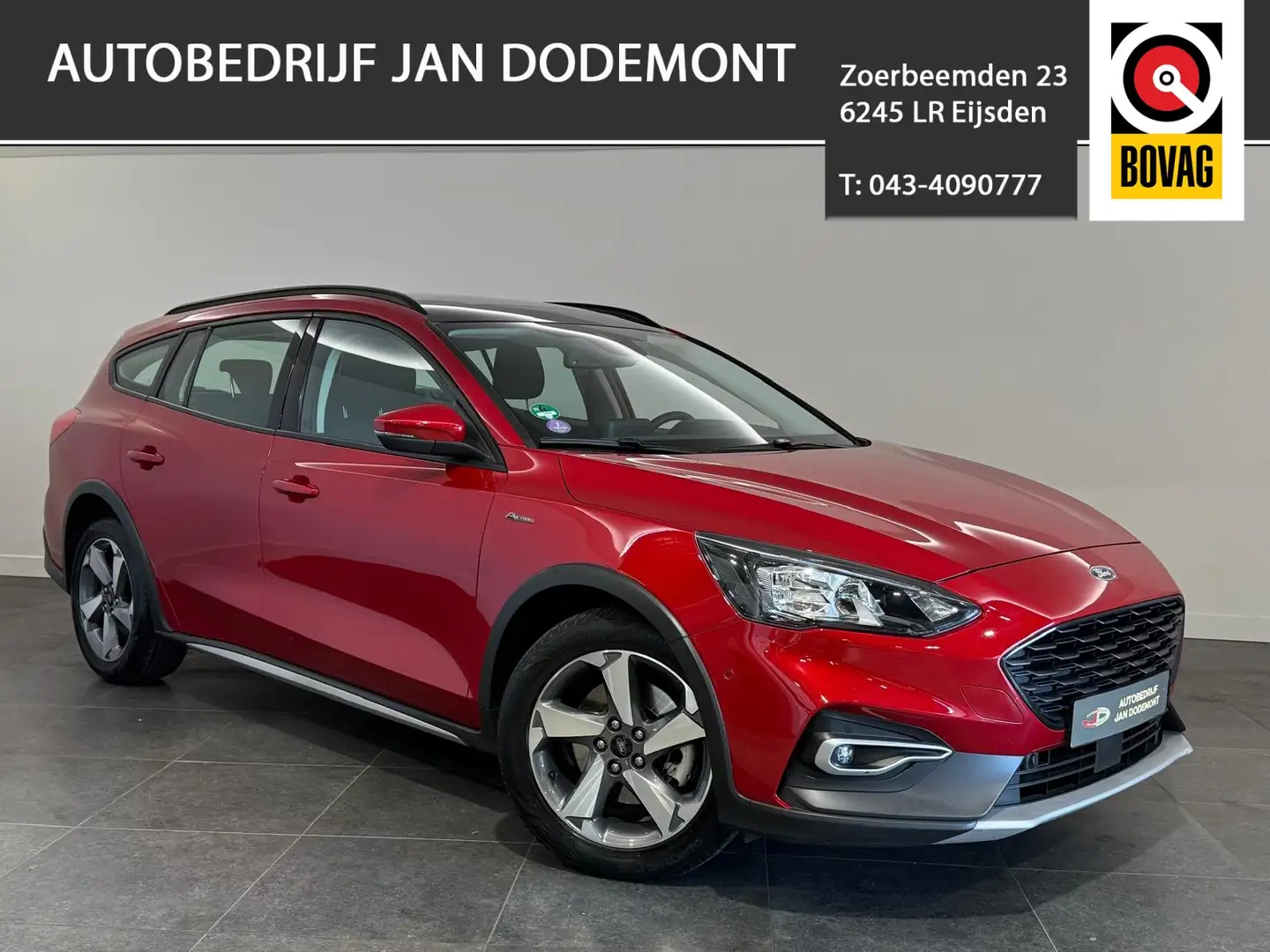 Ford Focus Wagon 1.0 EcoBoost 125pk Active Business schuif-ka Rot - 1