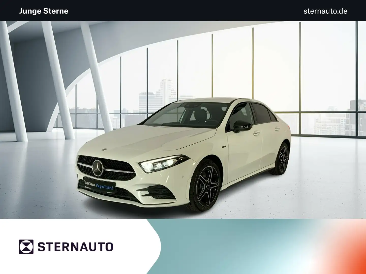 Mercedes-Benz A 250 A 250 e Limo AMG Night MultibeamLED DISTRO AHK Blanco - 1