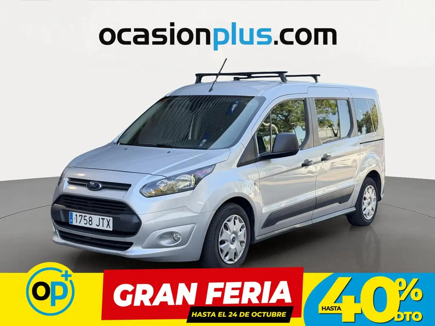 Ford Connect Comercial FT 230 Kombi B. Larga L2 Trend 1 Gris - 1