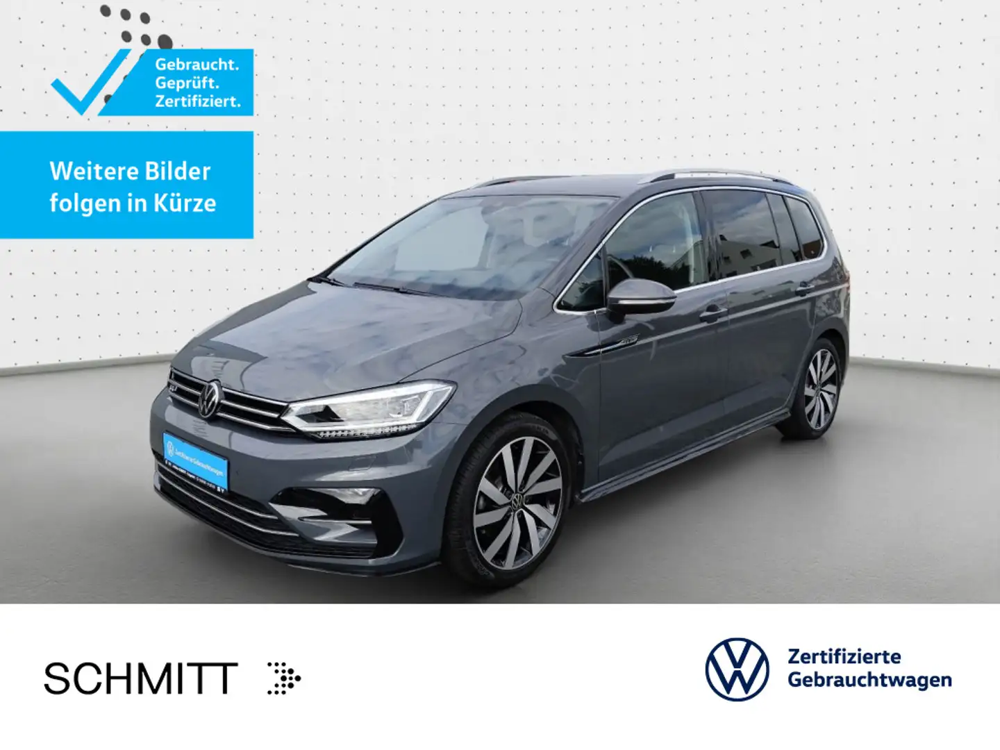Volkswagen Touran 1.5 TSI DSG R-LINE*7-SITZER*LED*KAMERA*PD Grau - 1