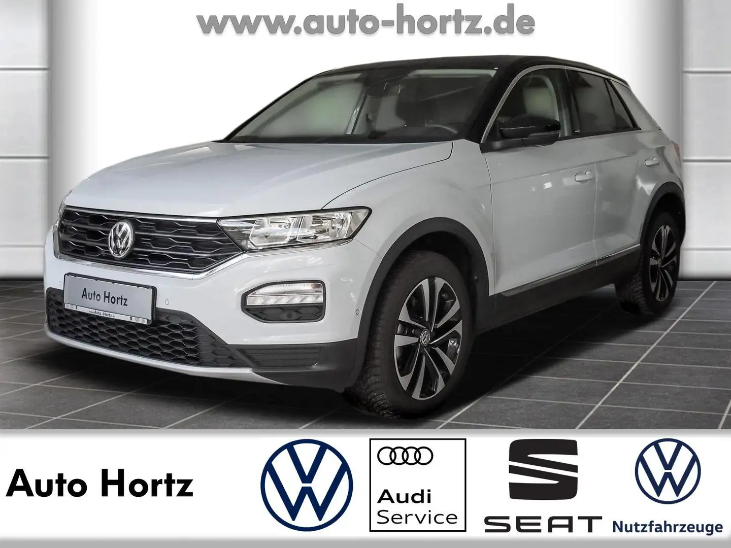 Volkswagen T-Roc IQ Drive 1.5 TSI, Climatronic, Navi, Allwett Blanc - 1