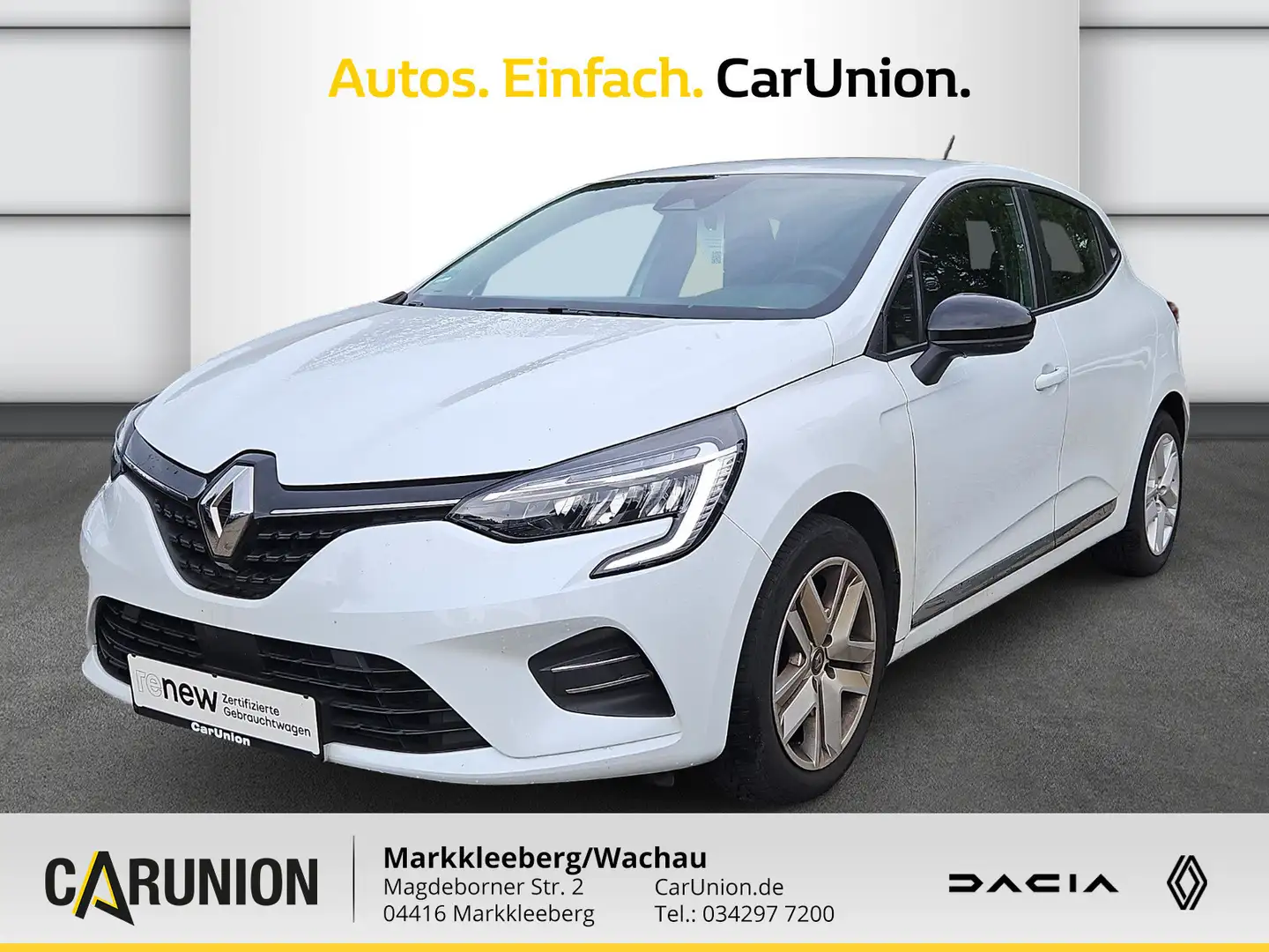 Renault Clio ZEN TCe 90 (MY21) Weiß - 1