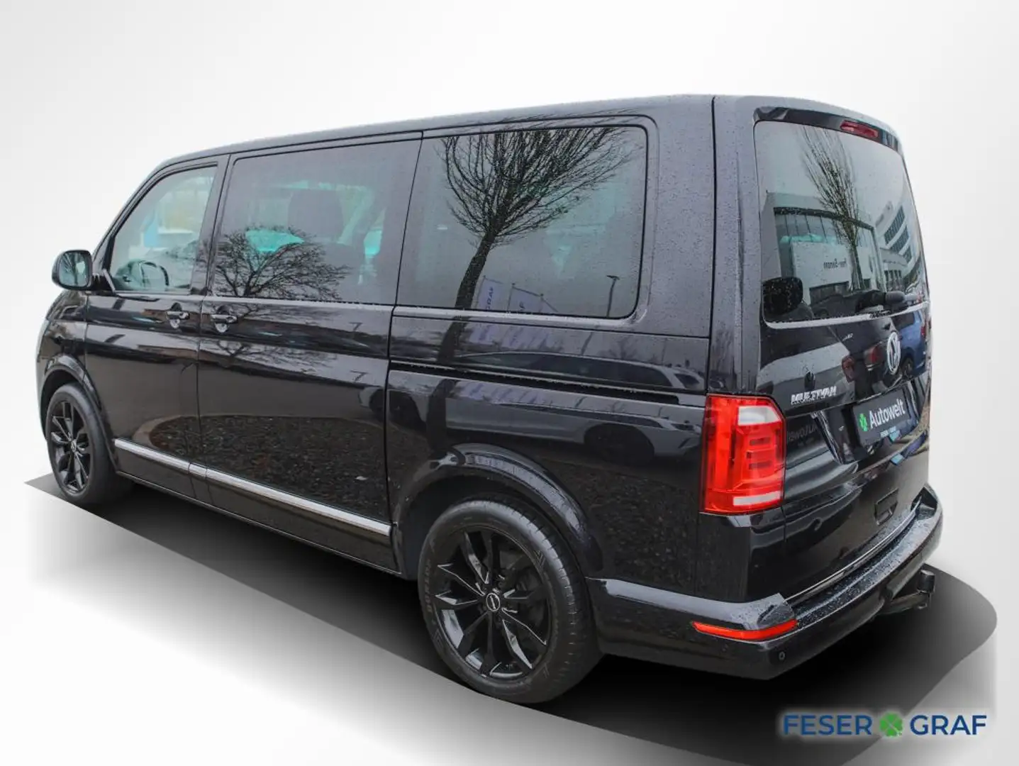 Volkswagen T6 Multivan 2.0 TDI 4M Highl. 7Si 2x Schiebe AHK Fekete - 2