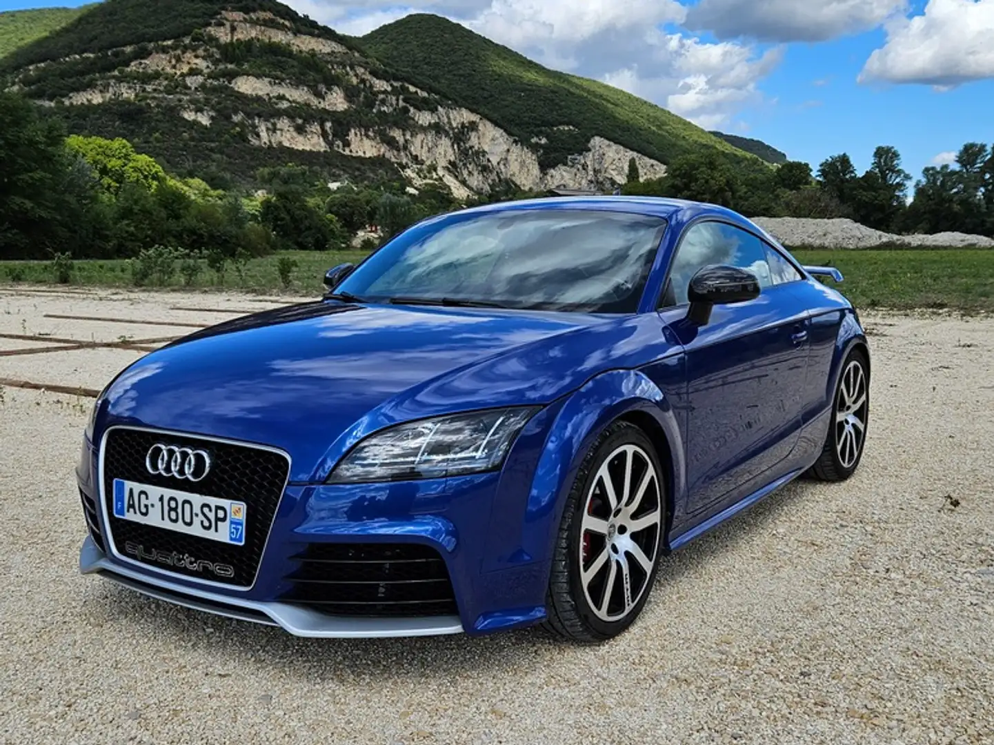 Audi TTS Coupé 2.0 TFSi 16V Quattro S Tronic 342cv Bleu - 1