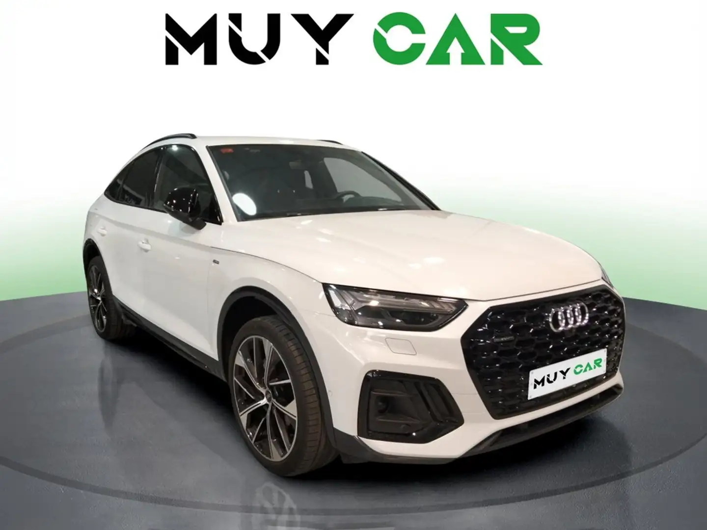 Audi Q5 Sportback 40 TDI quattro-ultra Black line S tronic Blanco - 1