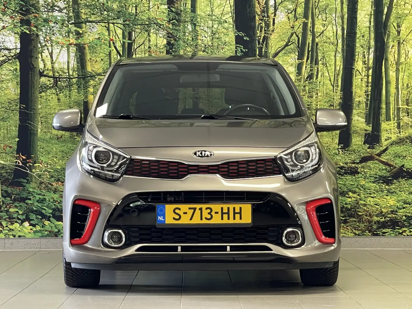 Kia Picanto 1.2 CVVT X-Line | Achteruitrijcamera | Airconditio Bruin - 2