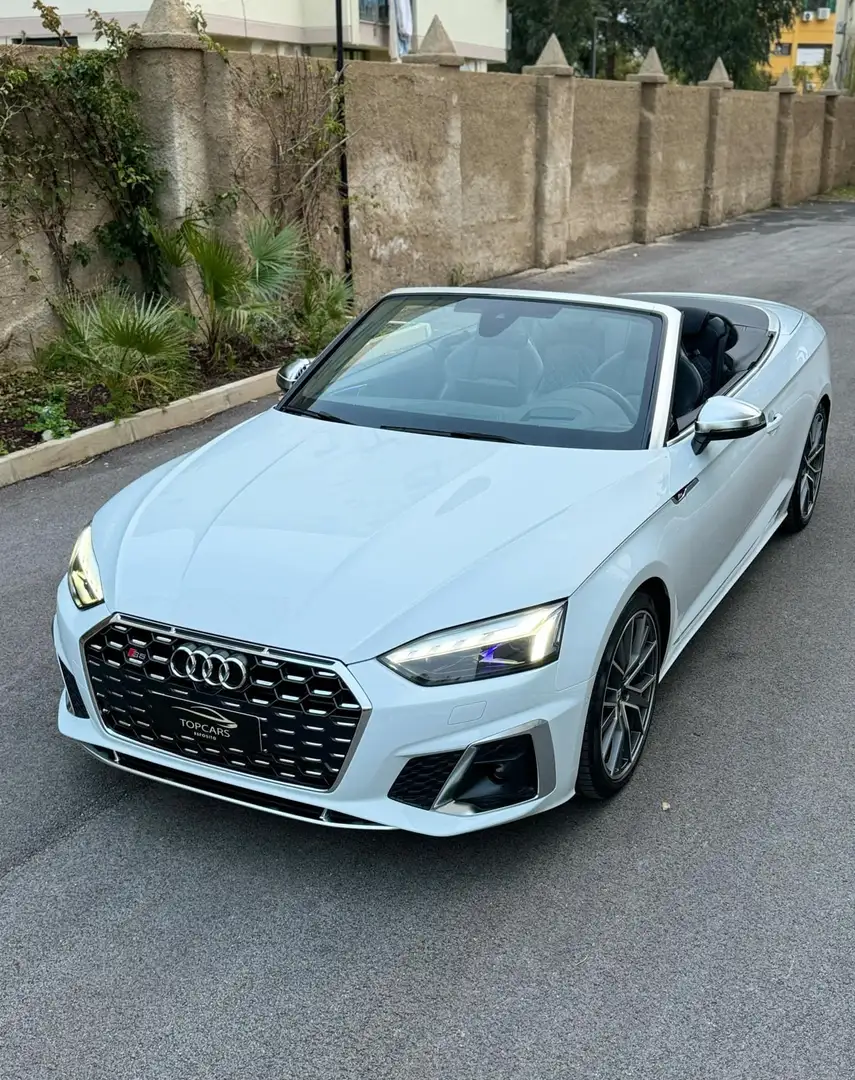 Audi S5 Cabrio 3.0 tfsi Sport Attitude quattro 354cv Bianco - 1