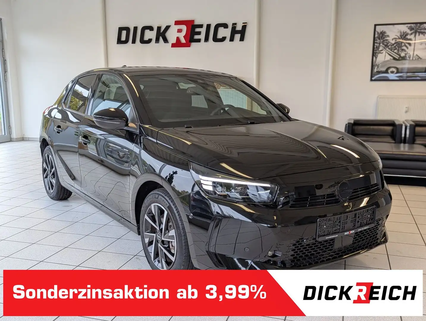 Opel Corsa 1.2 GS IntelliLux Tech1-Komfort-Paket Cam Schwarz - 1