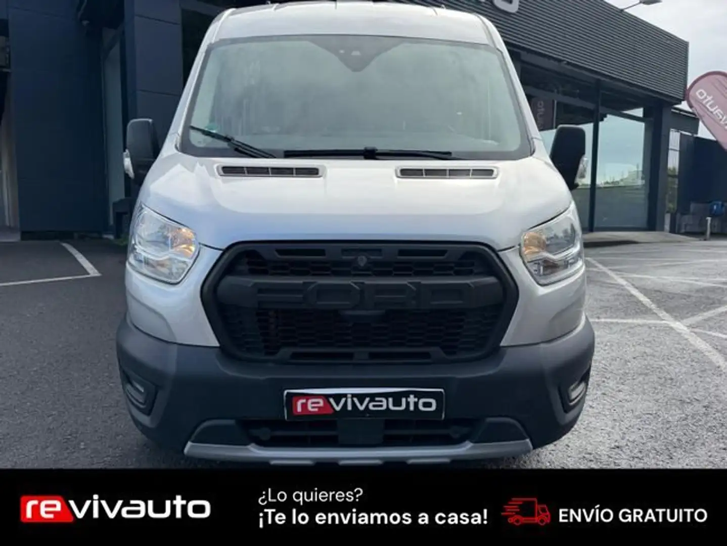 Ford Transit 350 L3H2 Kombi tráiler delantera Gris - 2