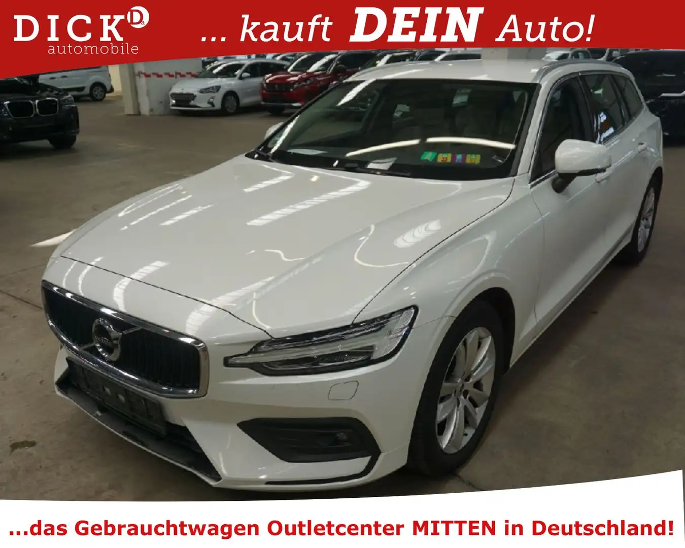 Volvo V60 K Momentum Pro D3 LED/NAVI+/RFK/VIRTU/TEMP Weiß - 1