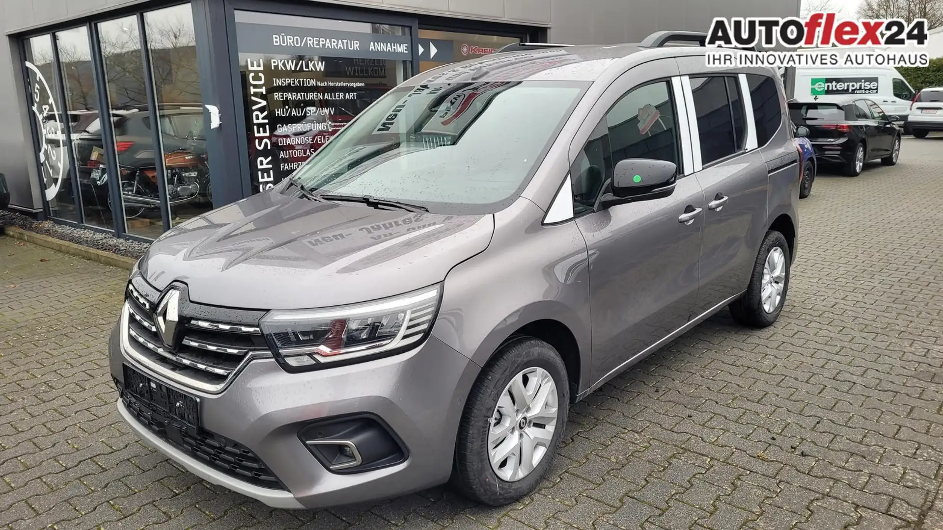 Renault Kangoo Techno*LED*PDCv+h*Cam*ACC*ACA*AppCon* 96 kW (13... Szürke - 1