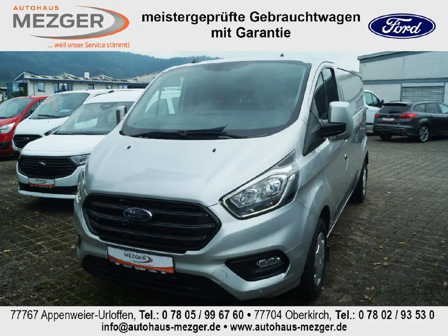 Ford Transit Custom 300 L2 Trend Silber - 1