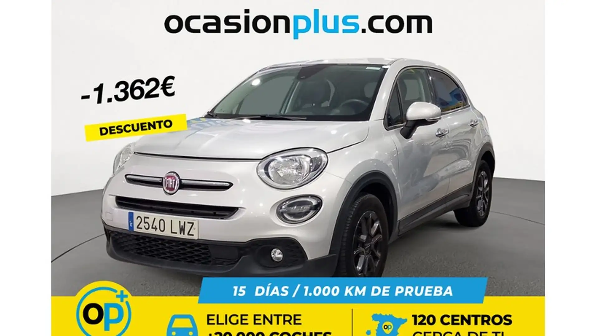 Fiat 500X 1.0 Firefly S&S Connect Gris - 1
