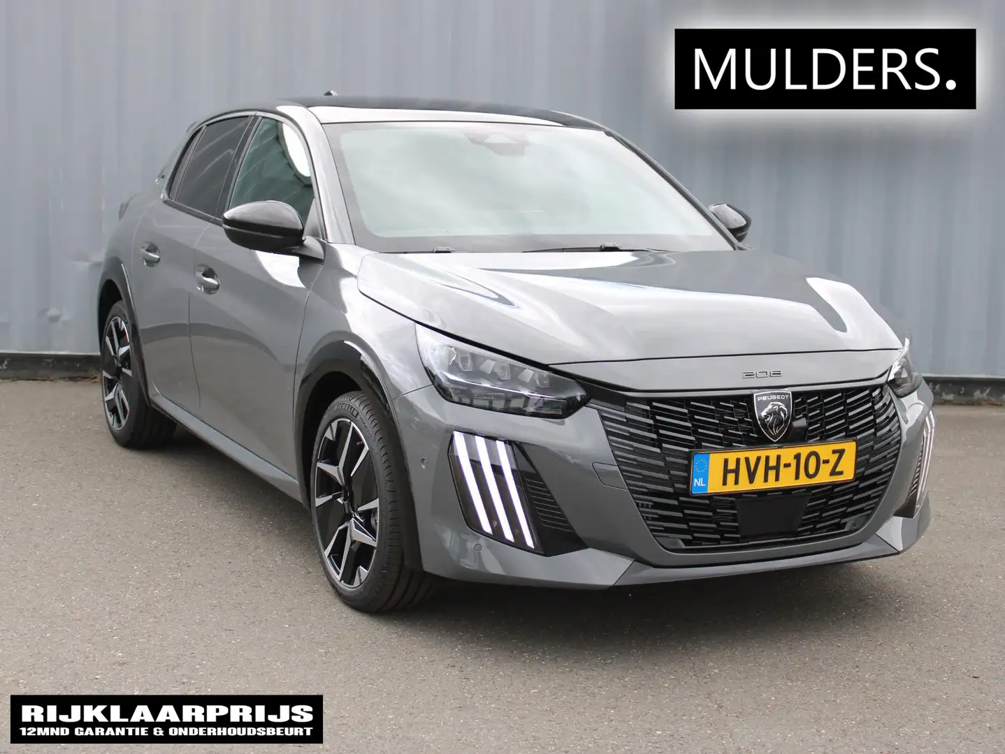 Peugeot 208 1.2 Hybrid 110 e-DCS6 GT VOORRAAD KORTING Grijs - 1