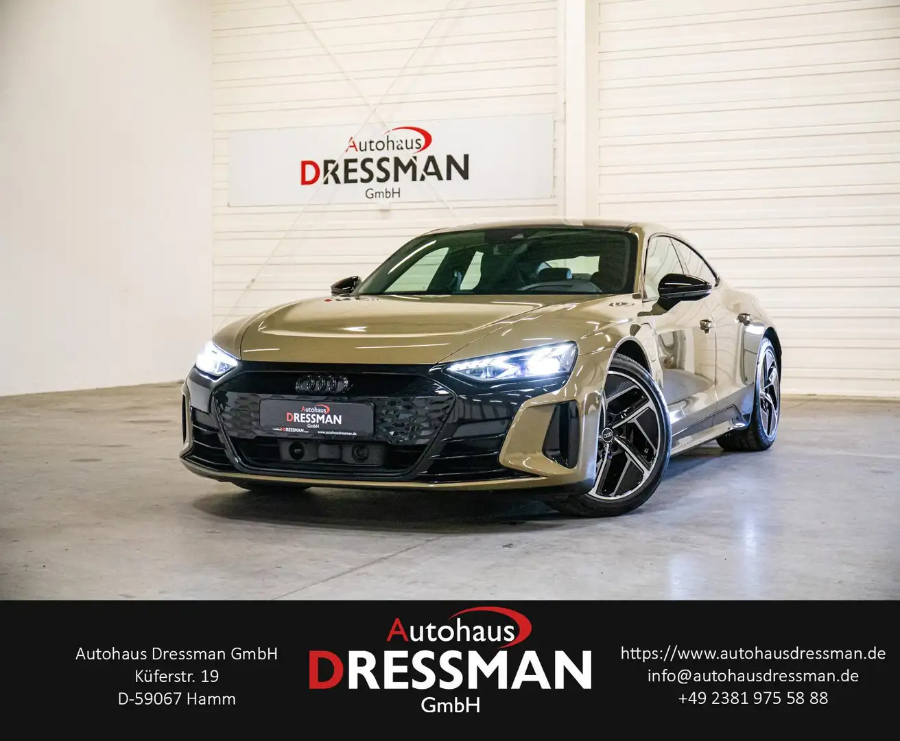 Audi e-tron GT B&O LASER PANO LUFT HuD CARBON ACC 360 Grün - 1