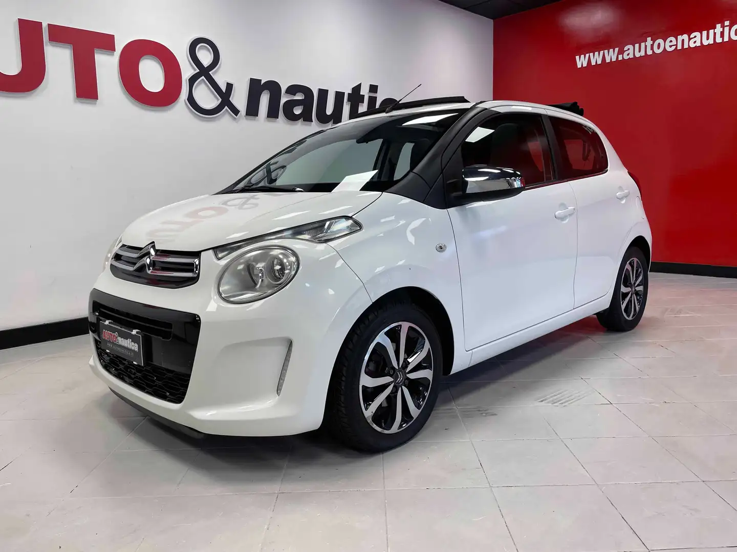 Citroen C1 5P 1.0 VIT LIVE CABRIO - IDEALE NEOPATENTATI Bianco - 1