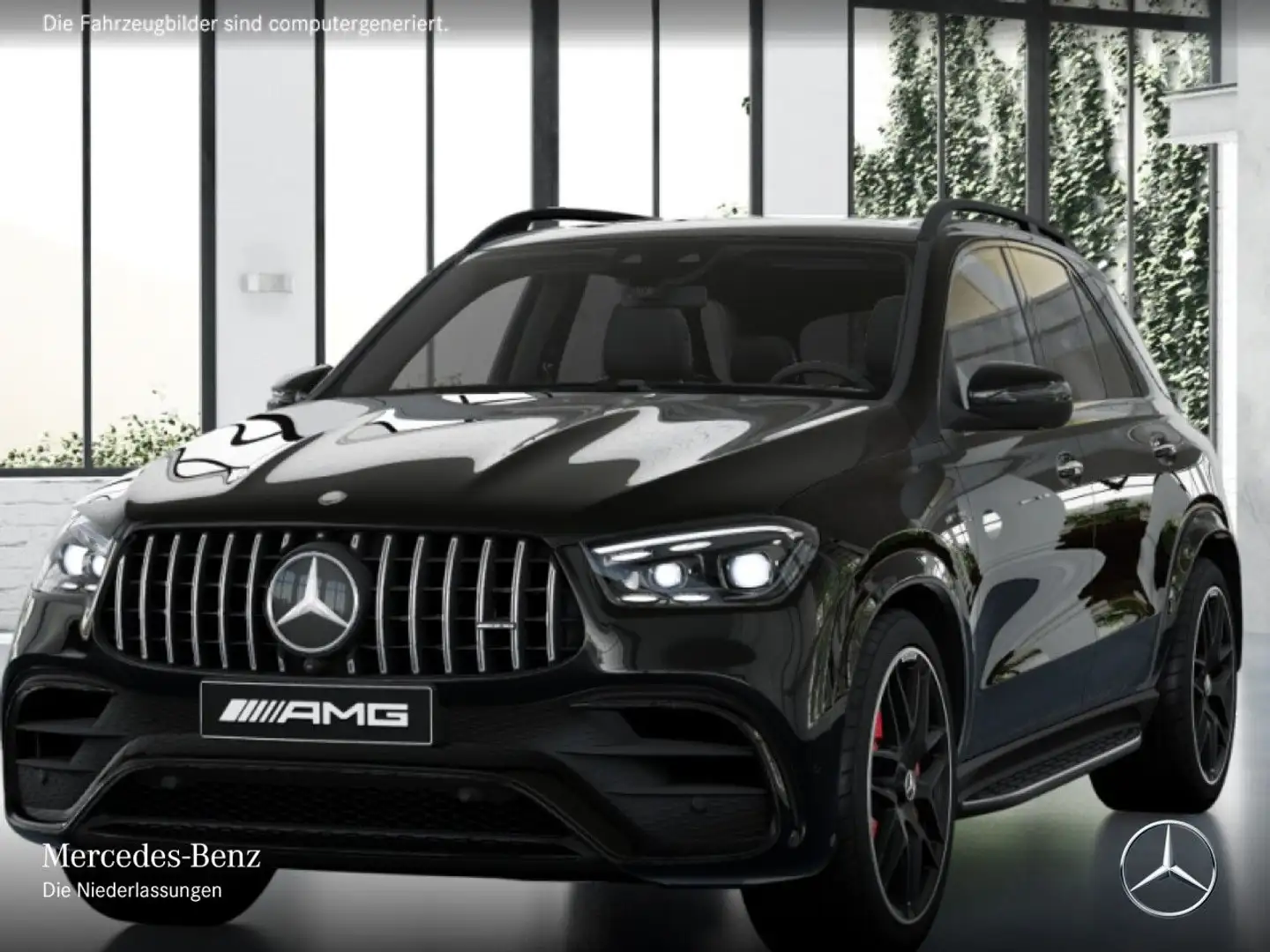Mercedes-Benz GLE 63 AMG GLE 63 S 4M NIGHT+PANO+360+AHK+MULTIBEAM+HUD+SPUR Nero - 2