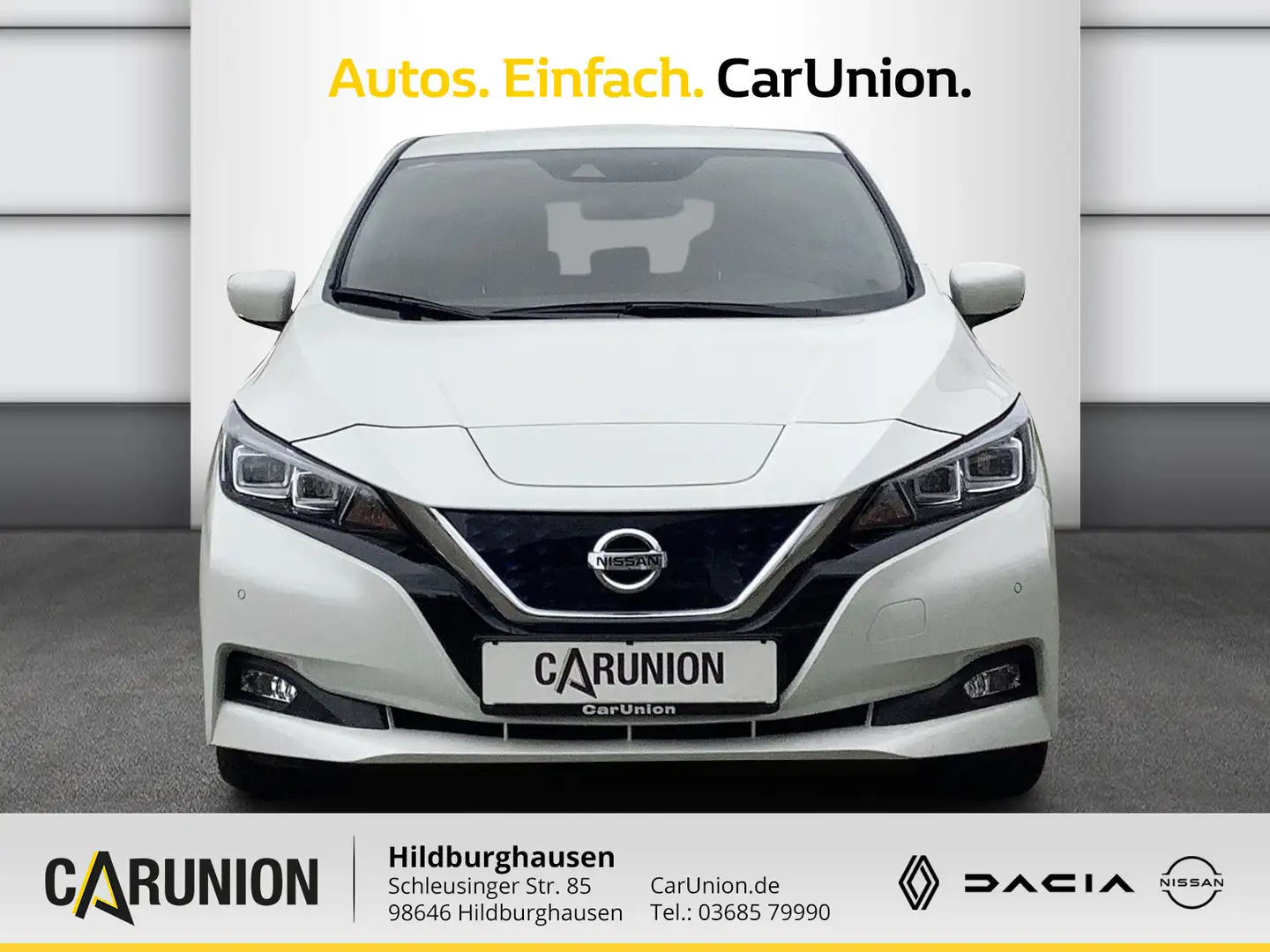 Nissan Leaf 40 kWh N-Connecta Winterpaket +NAVI Weiß - 2