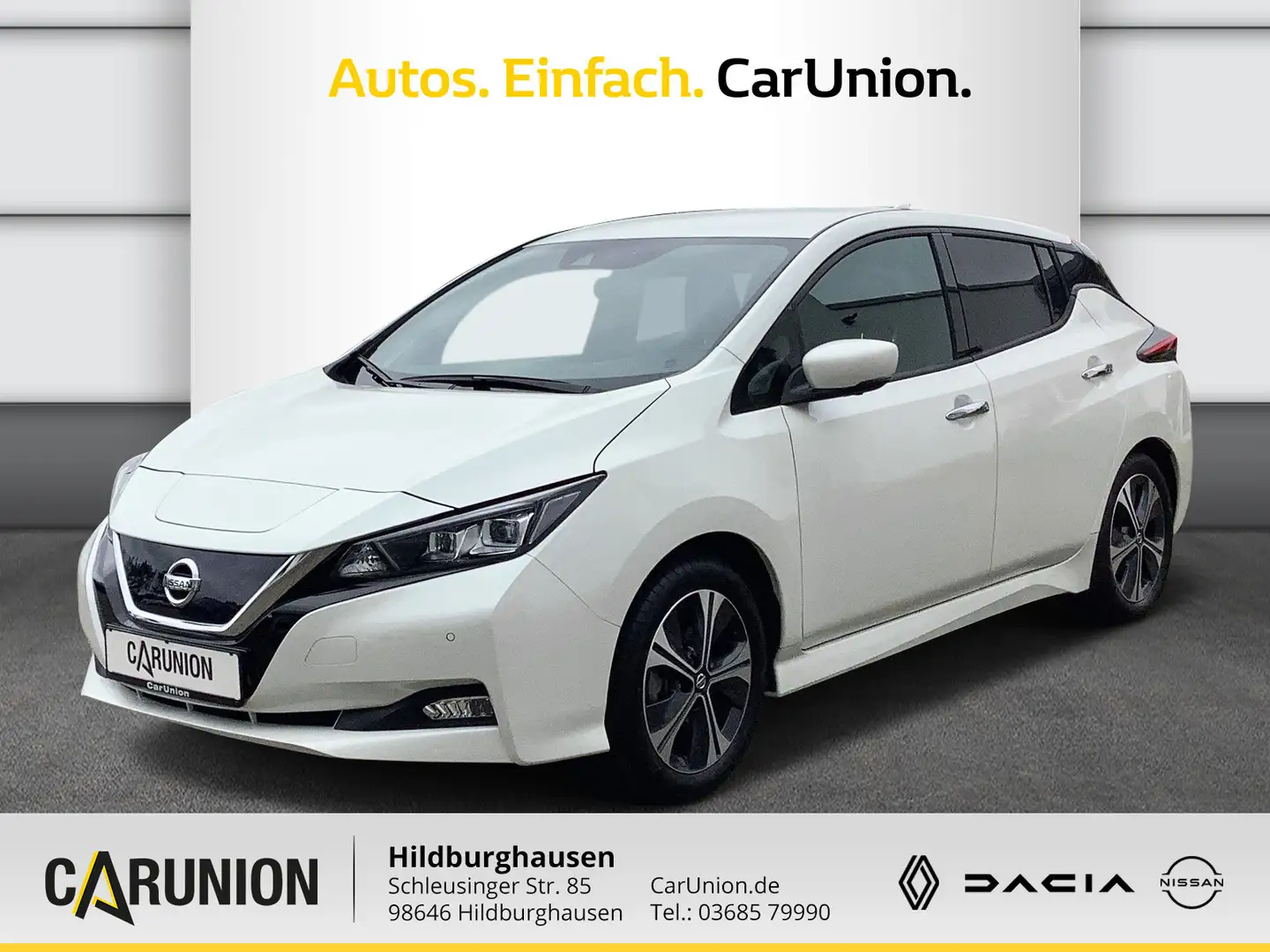 Nissan Leaf 40 kWh N-Connecta Winterpaket +NAVI Bianco - 1