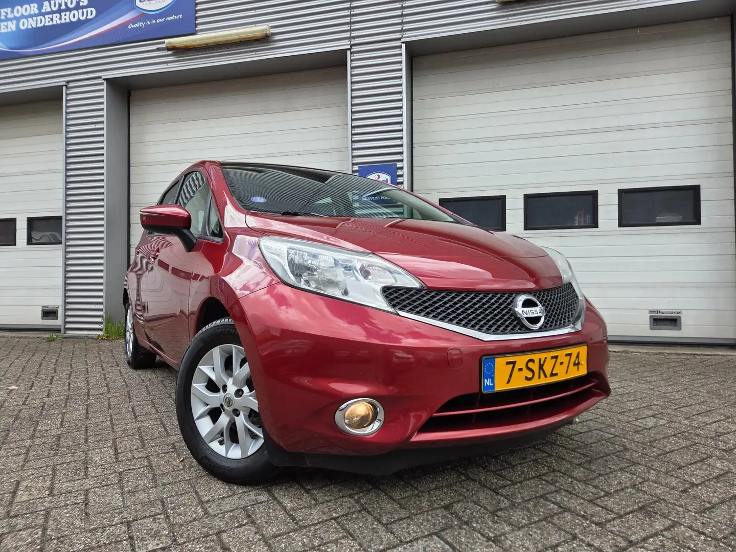 Nissan Note 1.2 Connect Edition |Keyless|Navi|Cruise| Rood - 2
