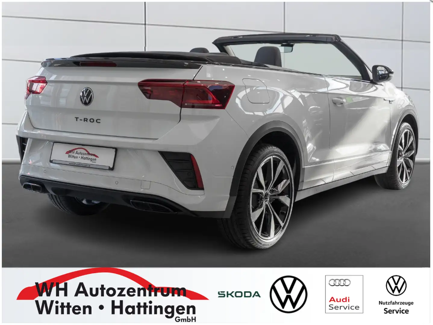 Volkswagen T-Roc Cabriolet R-Line | 1.5 DSG | AHK | Standheizung | Weiß - 2