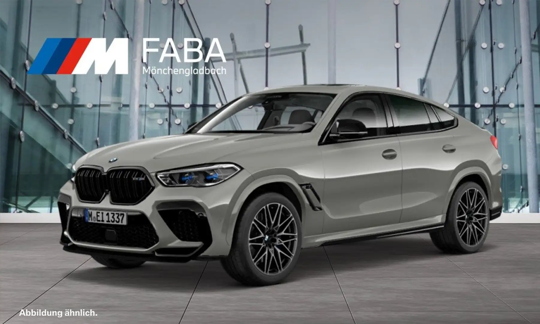 BMW X6 M Competition Gestiksteuerung B&W Surround Grau - 1