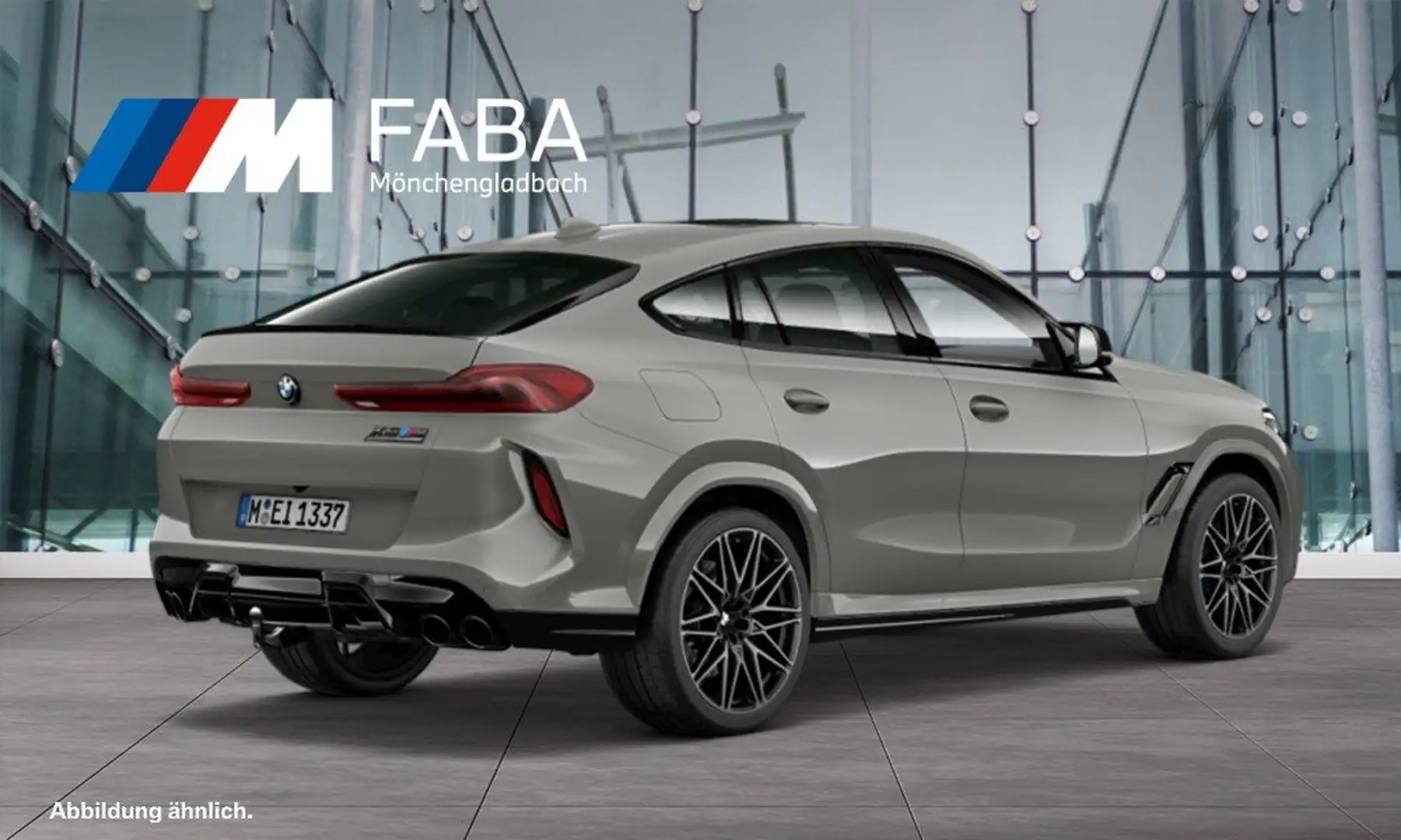 BMW X6 M Competition Gestiksteuerung B&W Surround Grau - 2