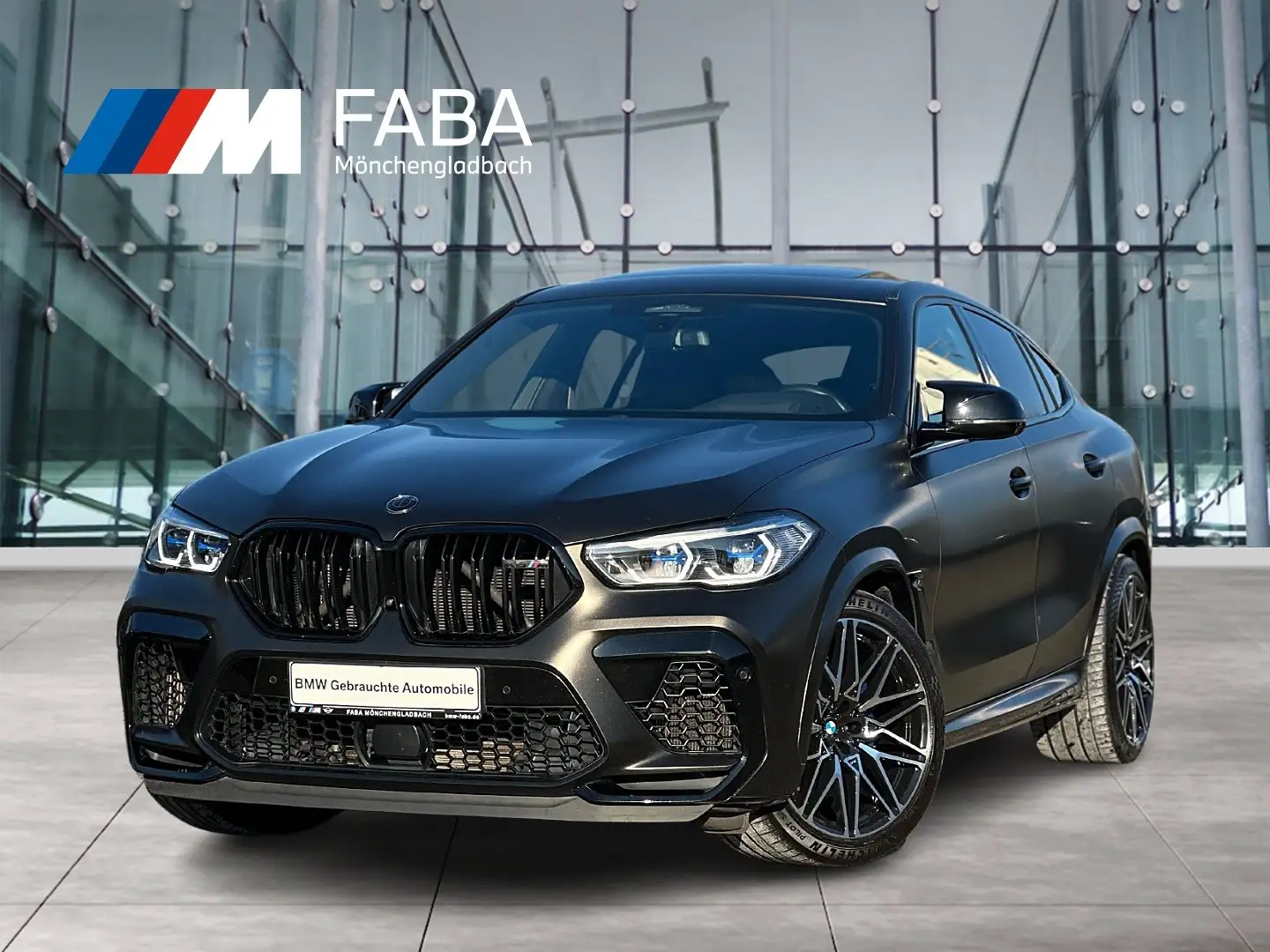 BMW X6 M Competition Gestiksteuerung B&W Surround Grau - 1