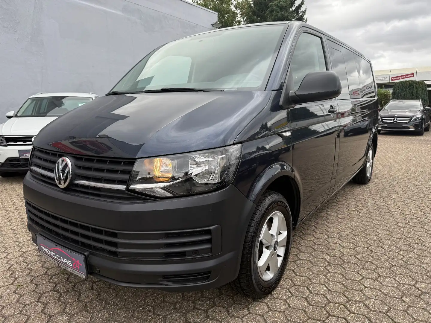 Volkswagen T6 Transporter KasteKombi lang*Automatik*9Sitzer Bleu - 1